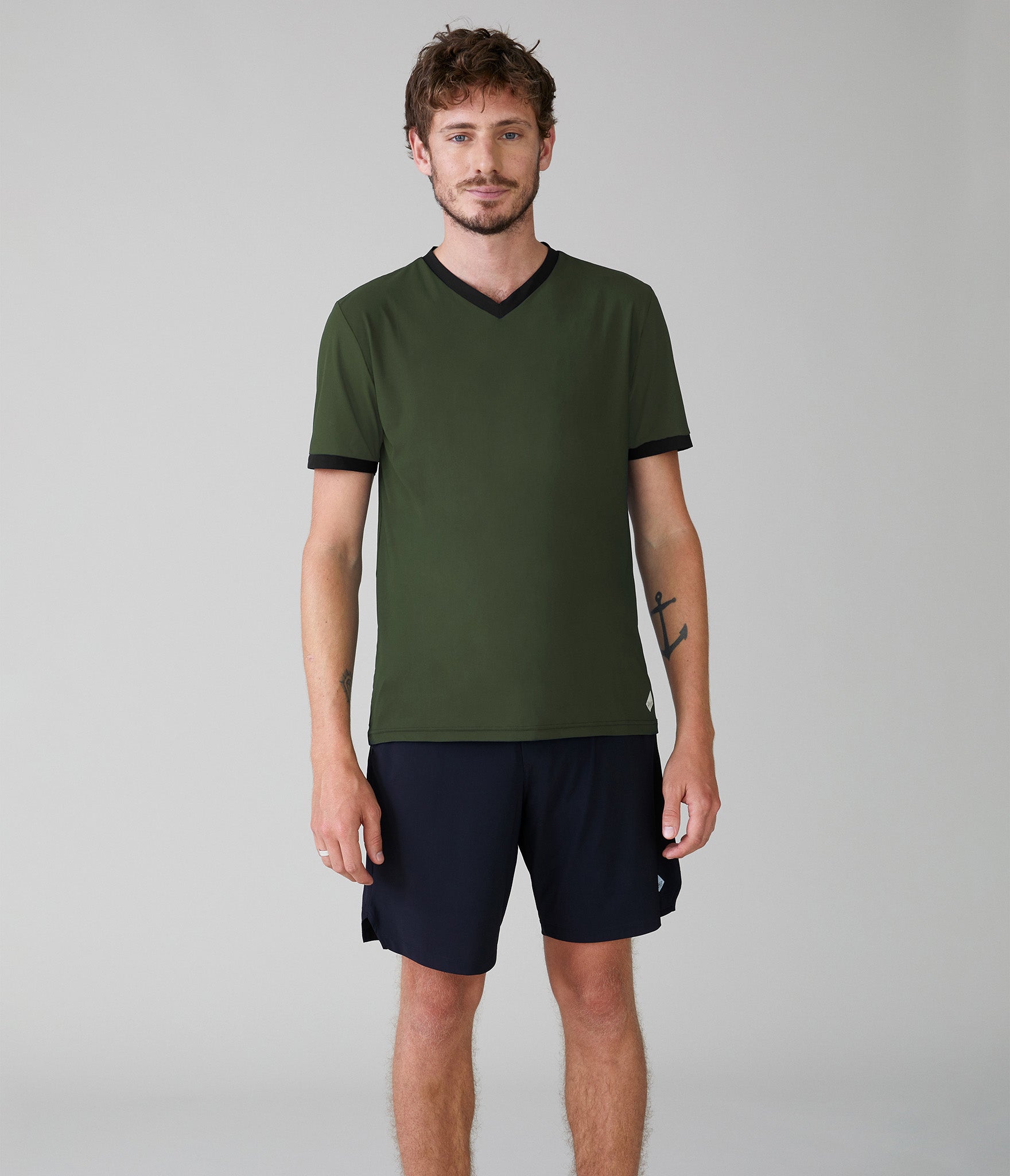green Tryst – Stockholm Khaki Monaco t-shirt -