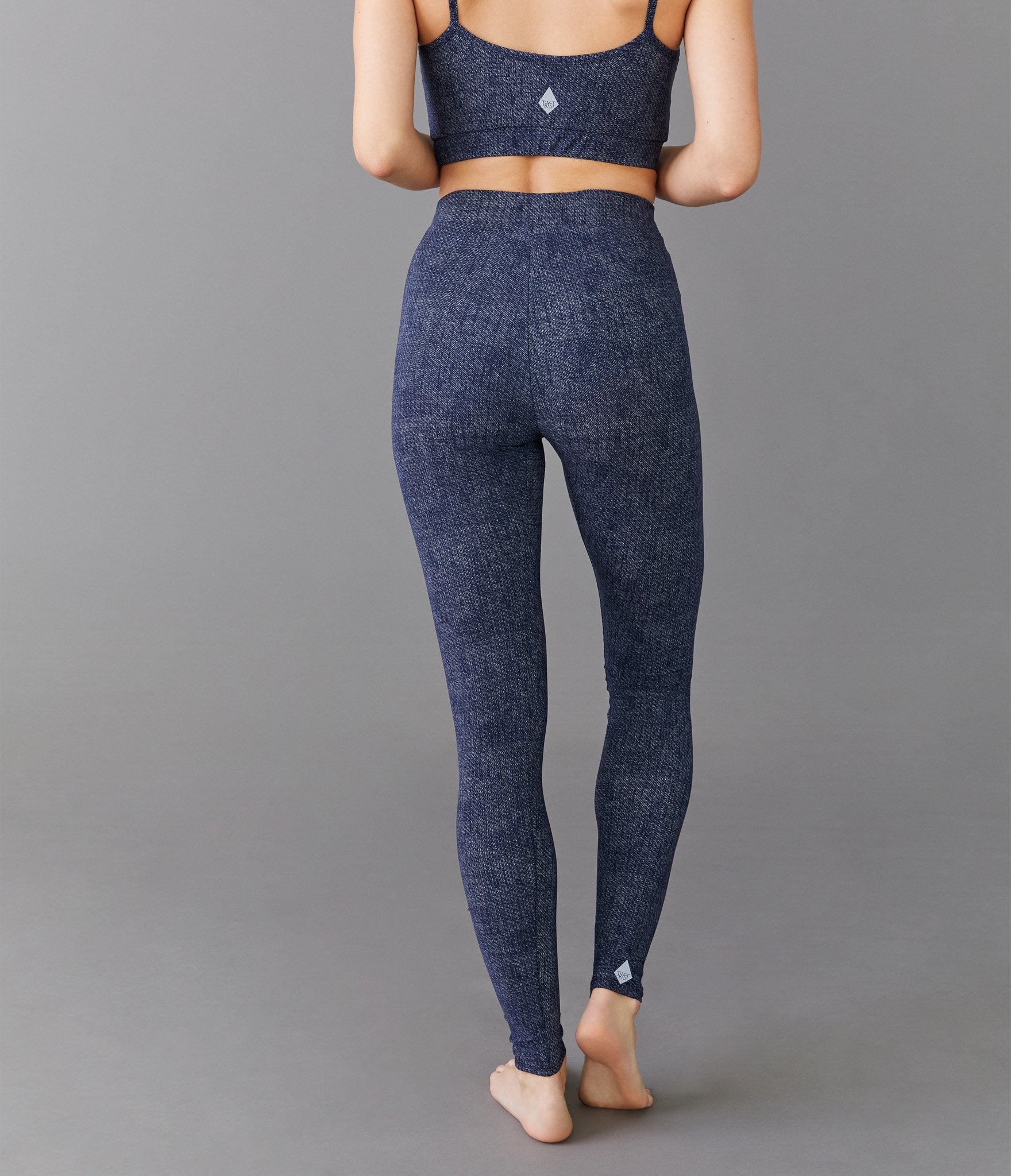 London tights</br>Dark blue melange