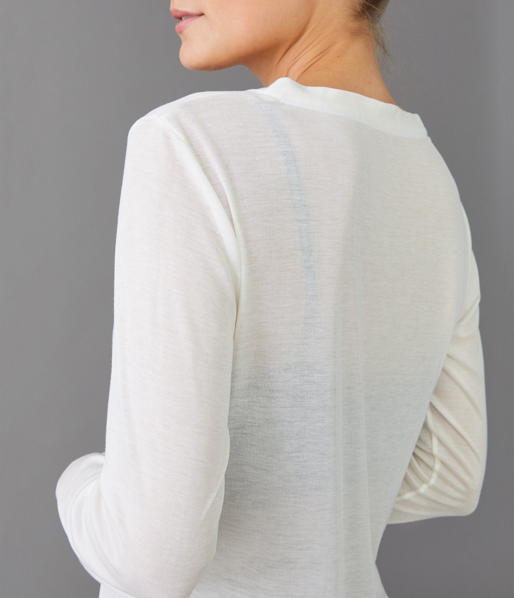 Oslo long sleeve t-shirt</br>Off-white