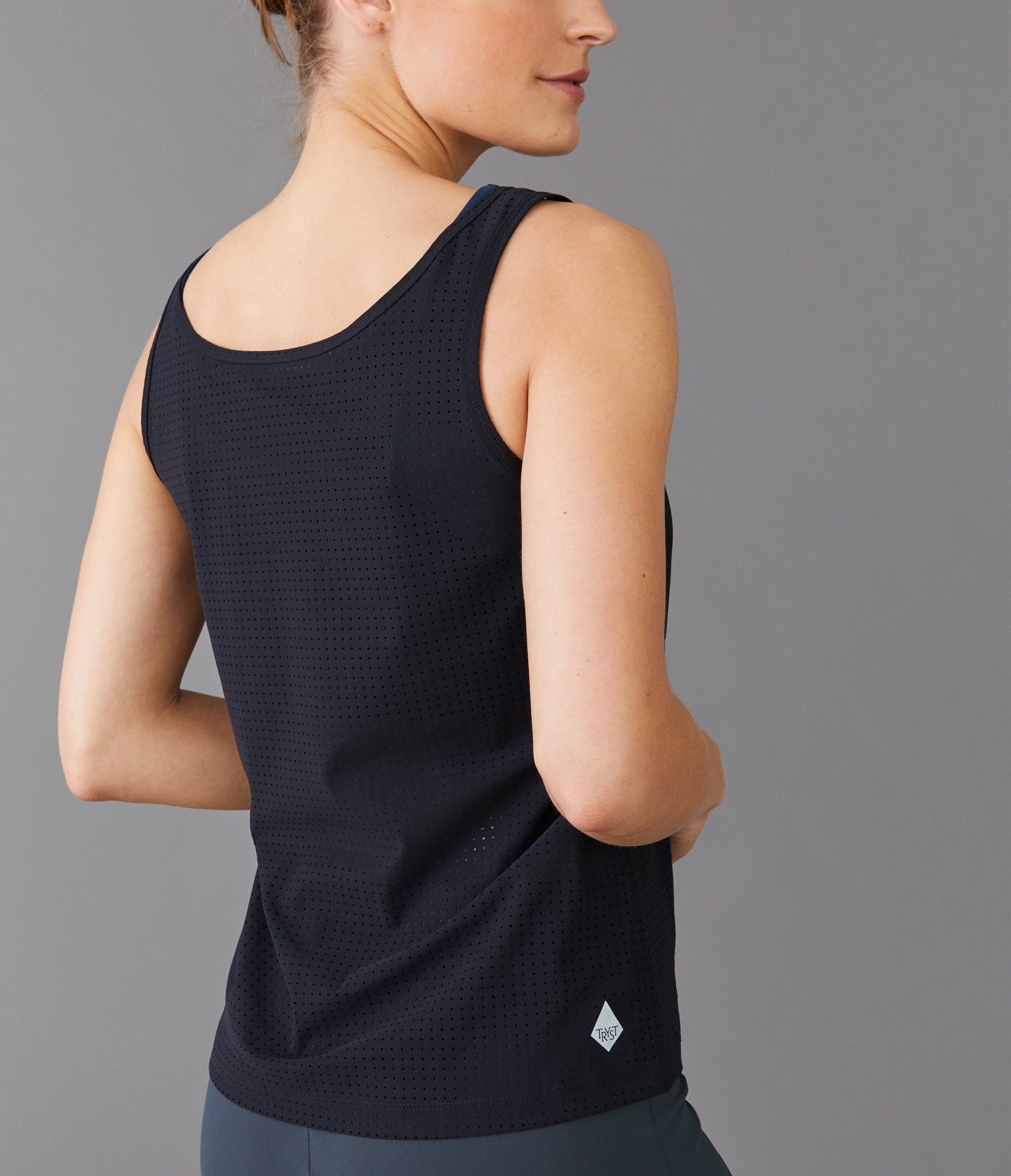 Singapore mesh tank</br>Black