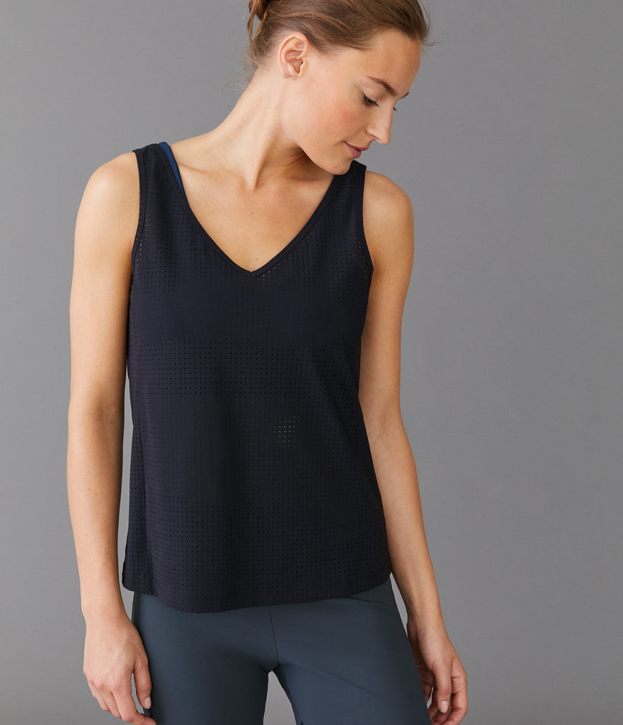 Singapore mesh tank</br>Black