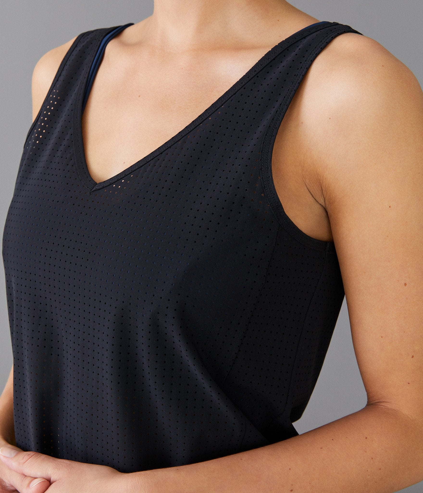 Singapore mesh tank</br>Black