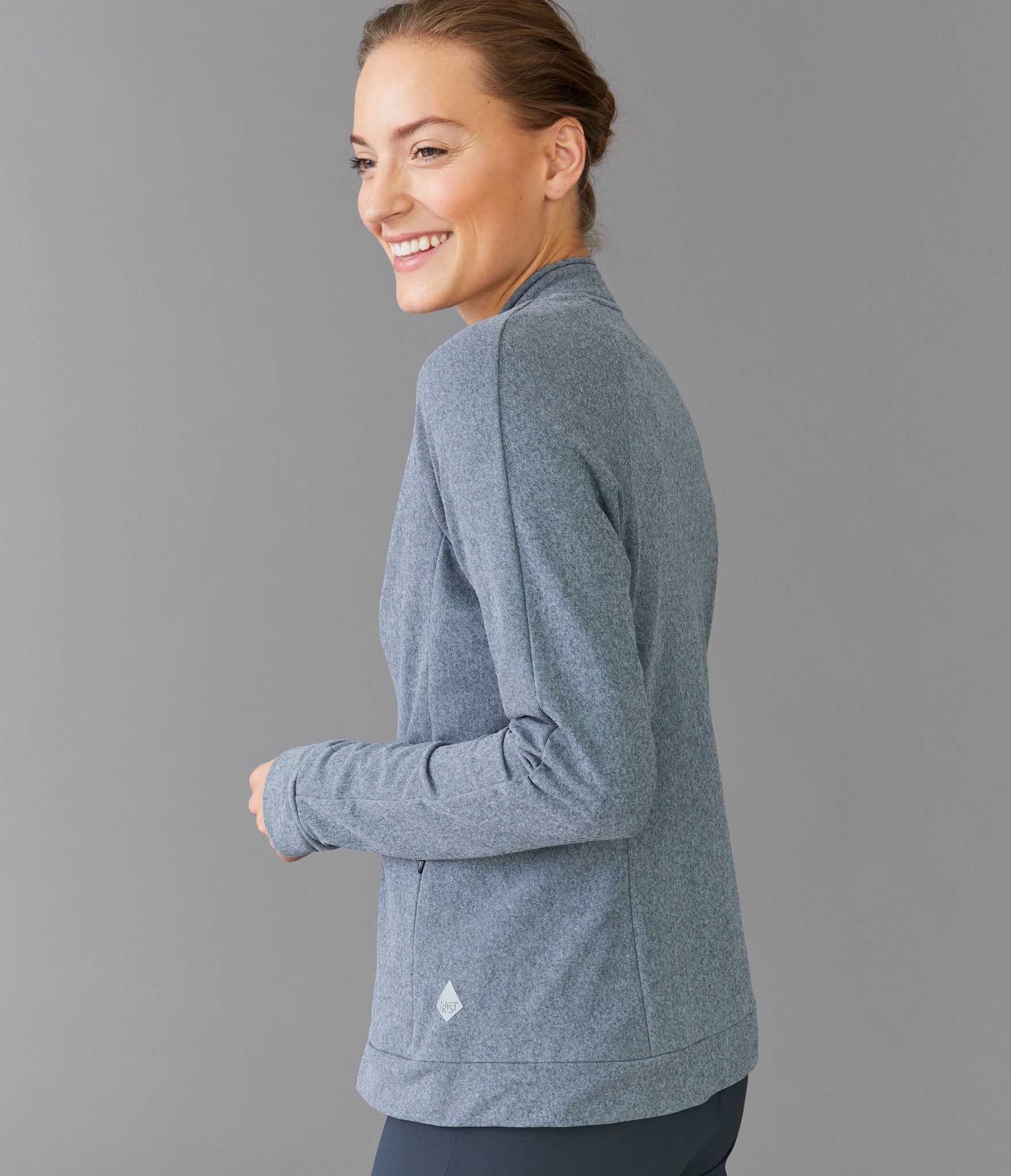 Chicago zip jacket</br>Grey