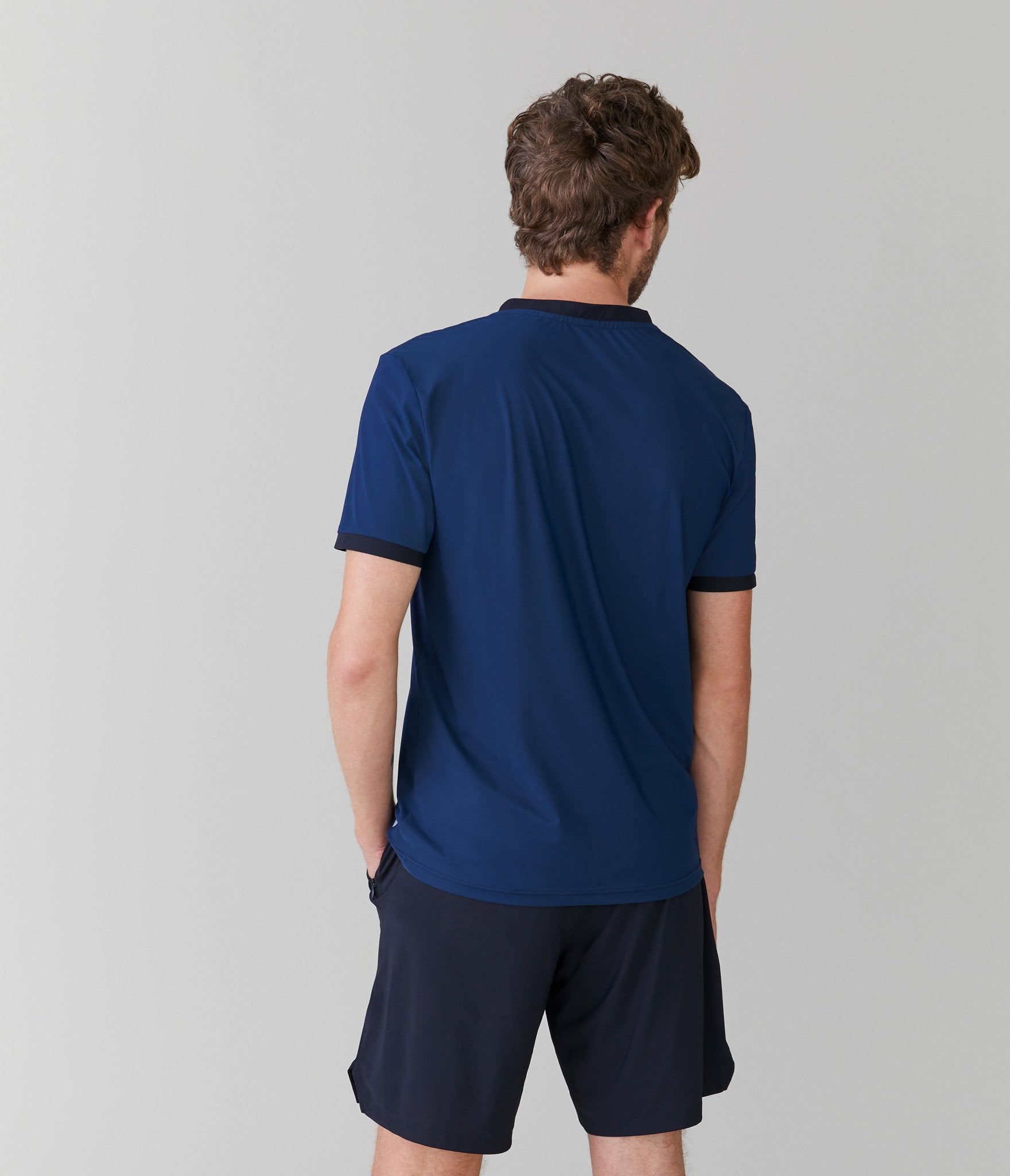 Monaco t-shirt</br>Dark navy/black