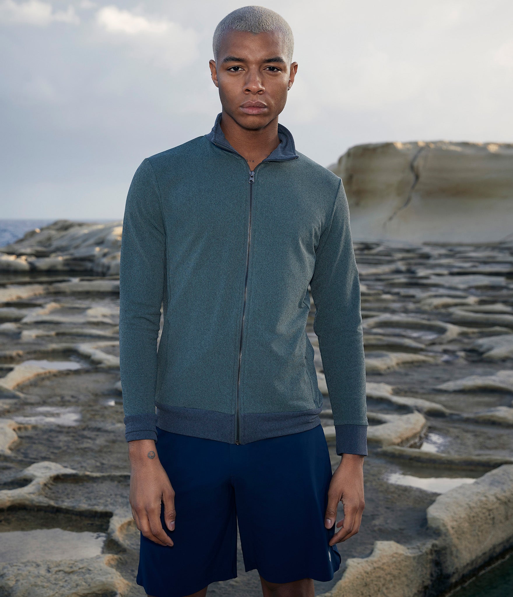 Madrid zip jacket</br>Camouflage/tuono