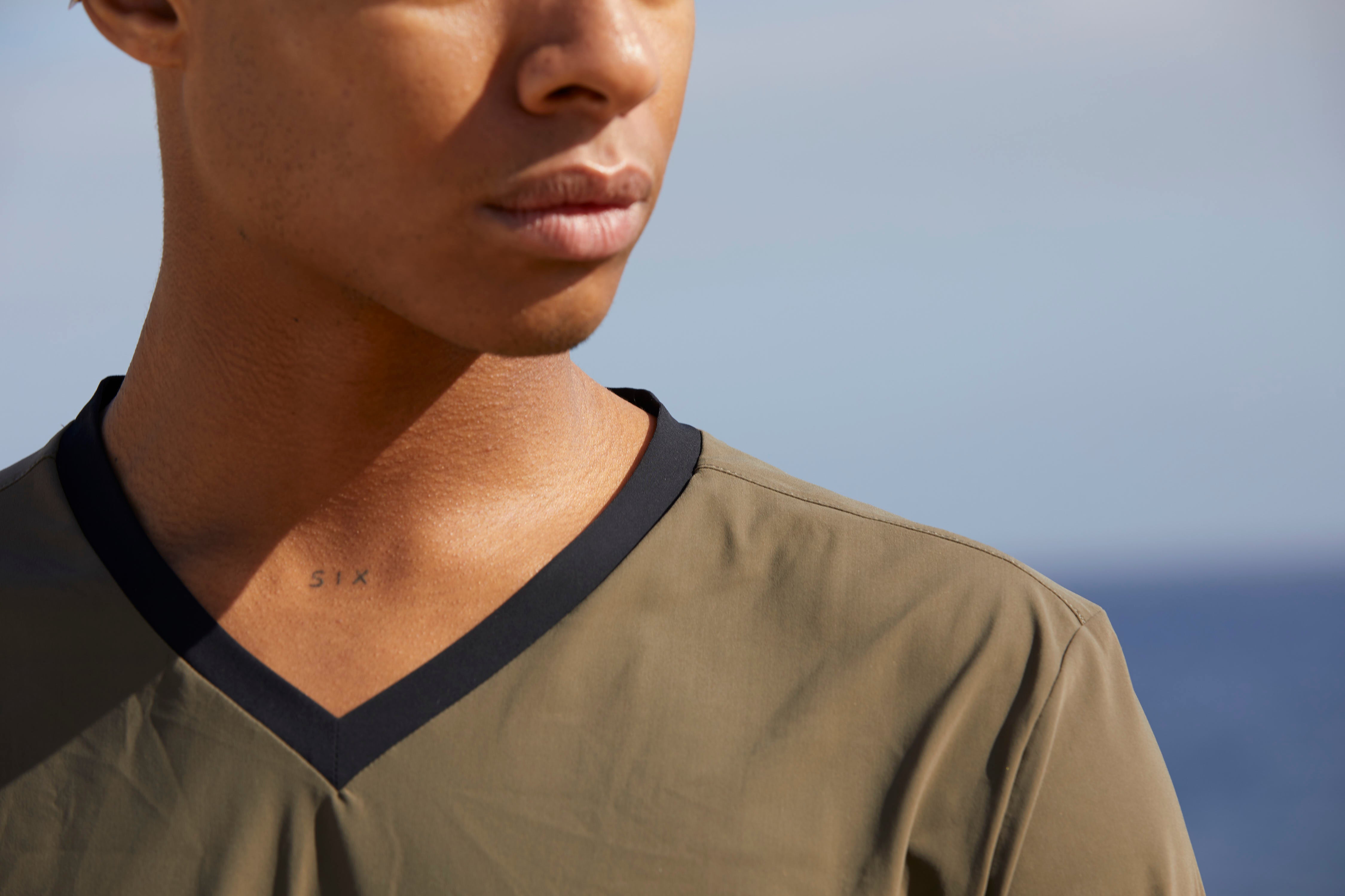 Monaco t-shirt</br>Khaki green