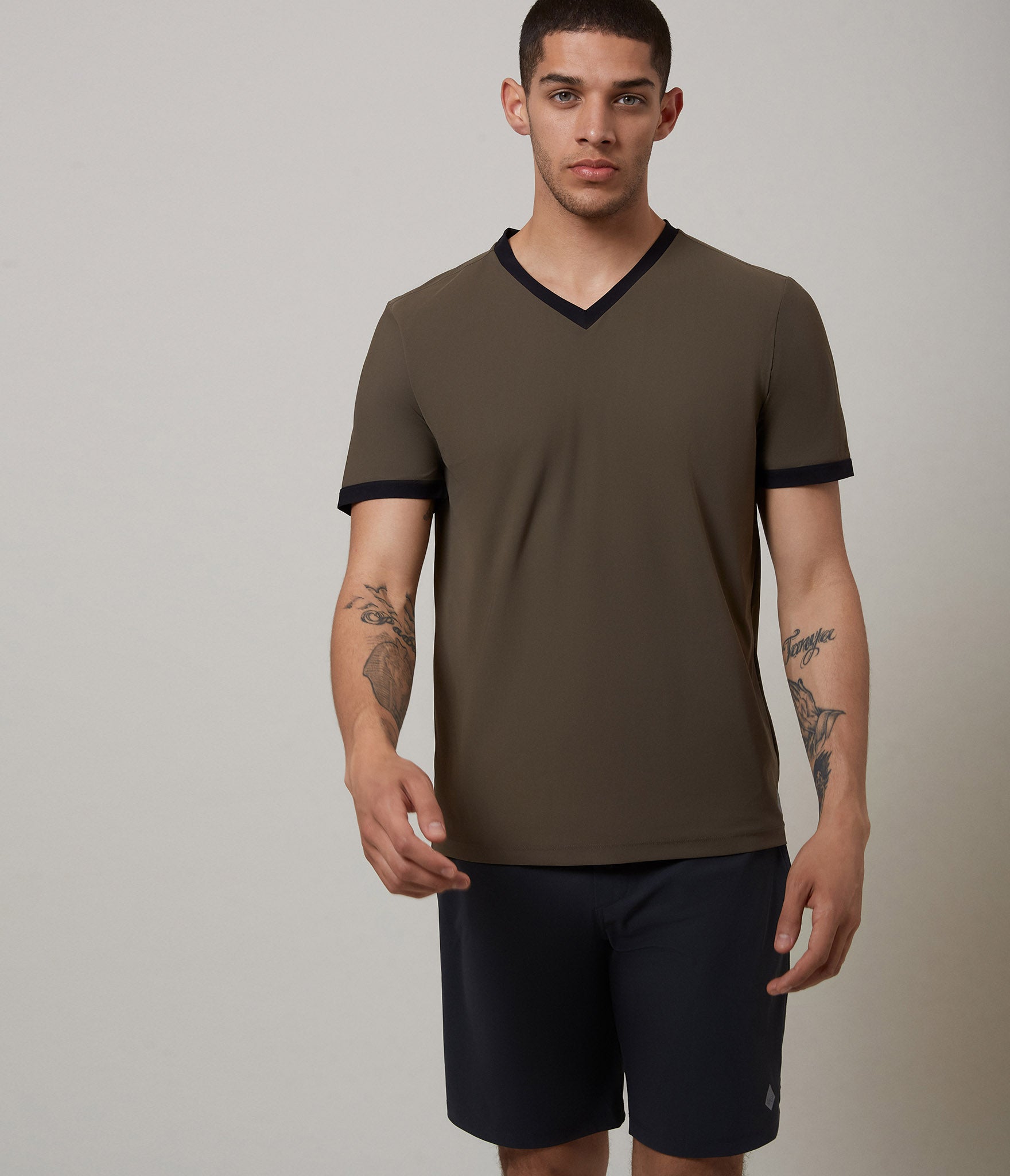 Monaco t-shirt</br>Khaki green