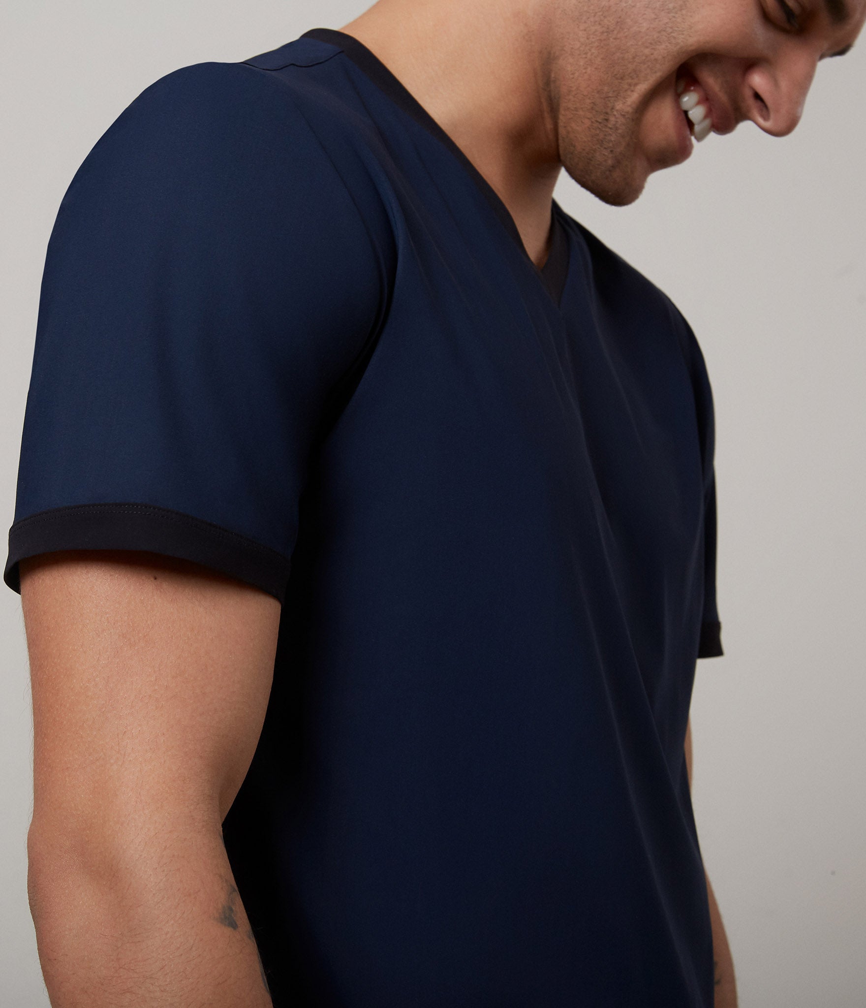 Monaco t-shirt</br>Dark navy/black