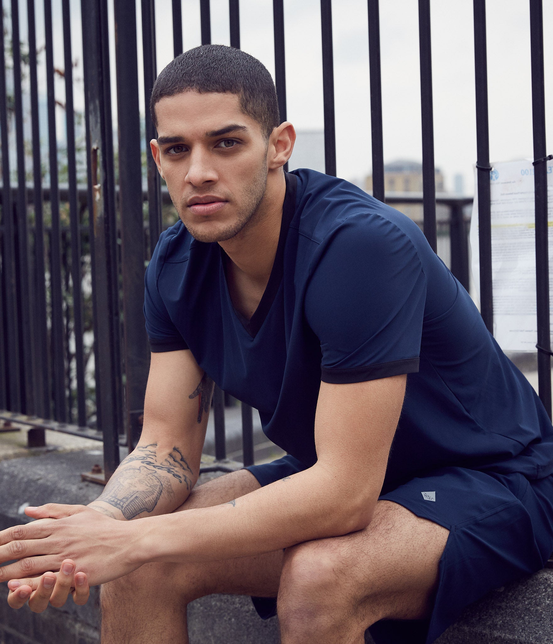 Paris shorts</br>Dark navy
